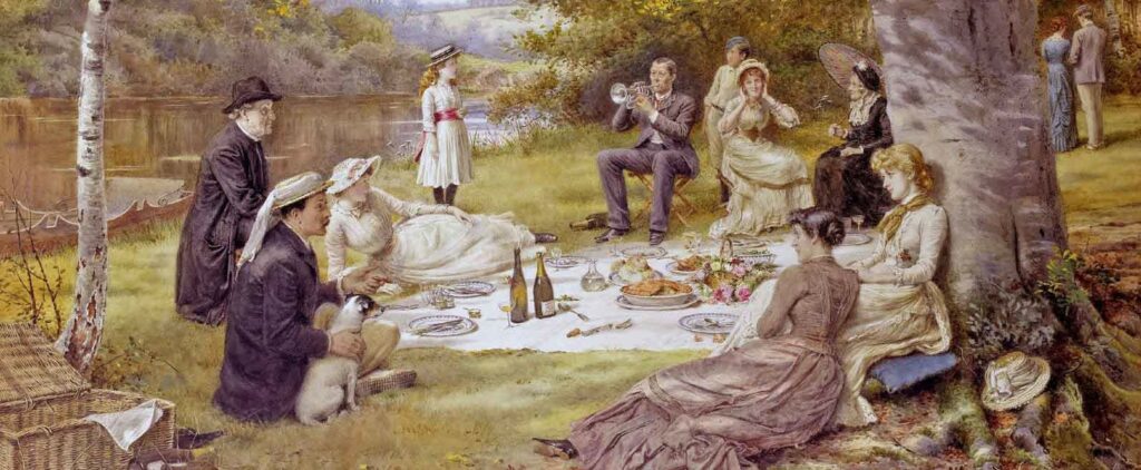 Romantic picnic per LISA